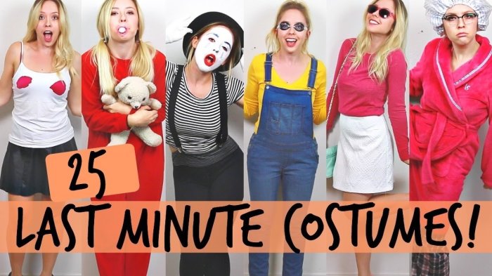 Diy easy halloween costumes