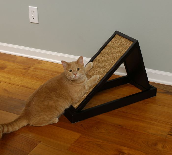 Diy cat scratch post