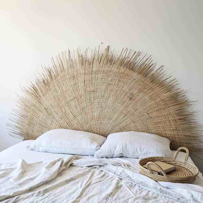 Diy boho headboard