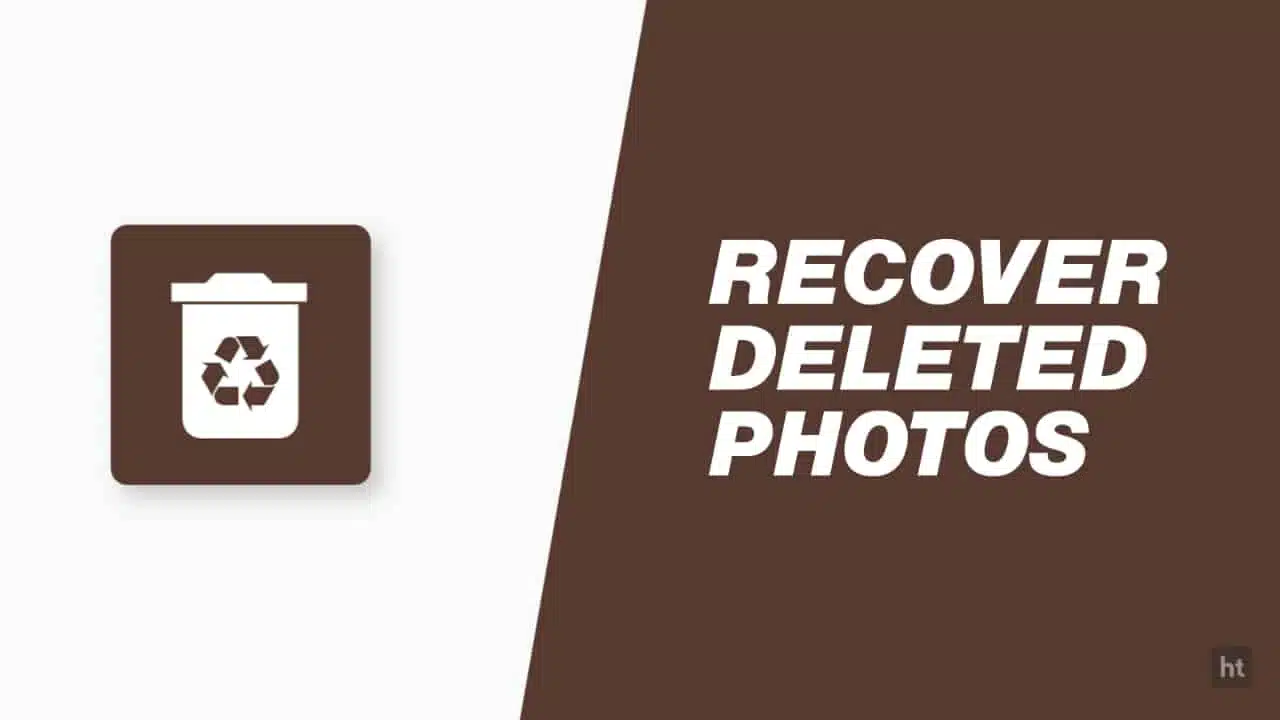 Delete photo recovery