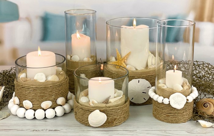 Diy candle stand