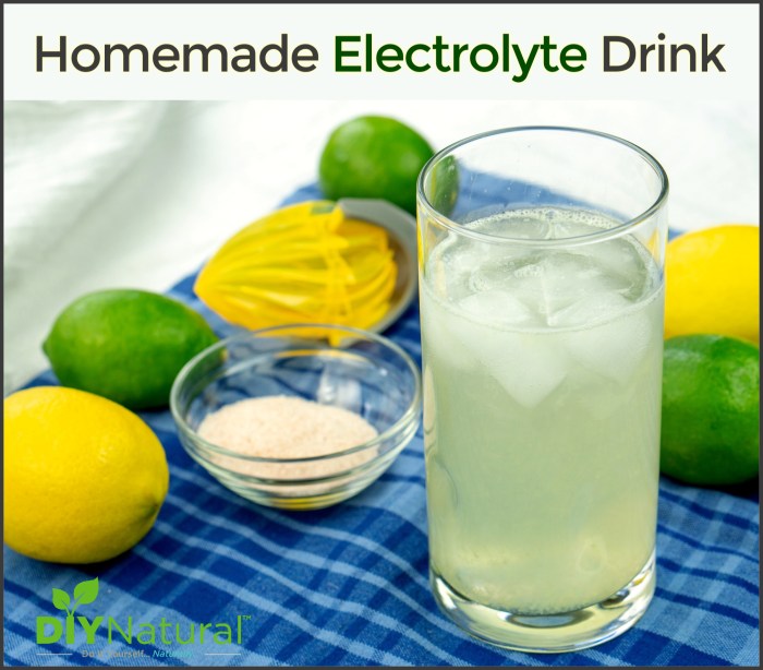 Diy hydration drink