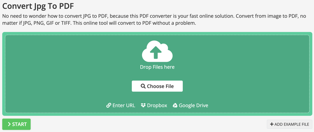 Pdf converter online