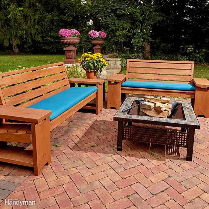 Diy lawn furniture